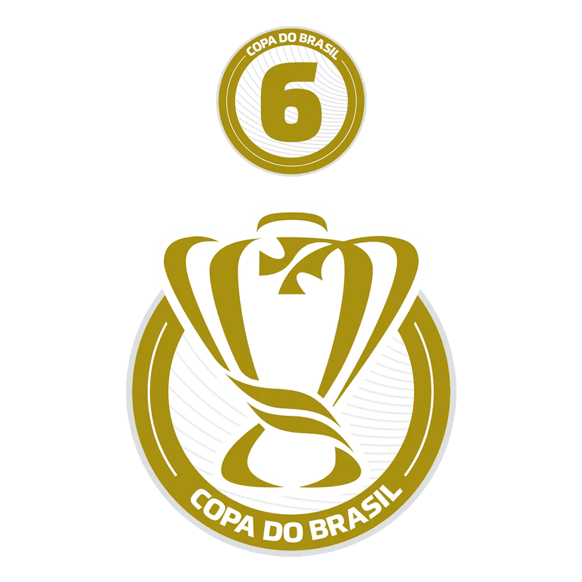 Patch Participação Copa do Brasil + 6 Títulos