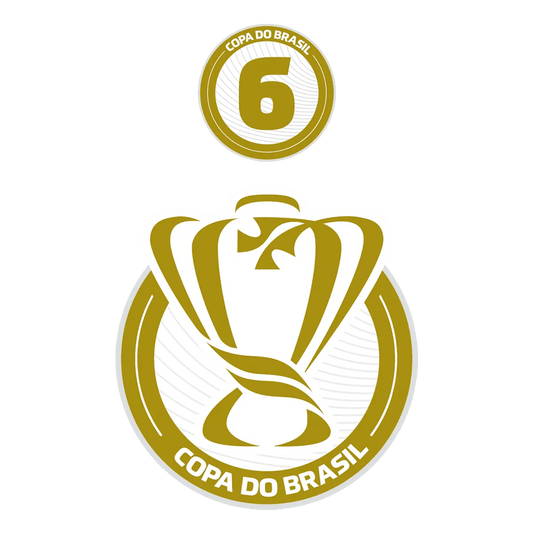 Patch Participação Copa do Brasil + 6 Títulos