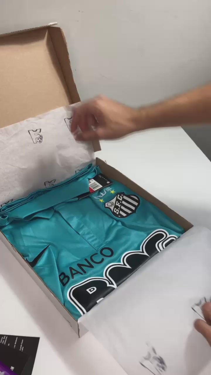 camisa do neymar 2012 azul libertadores oficial comprar
