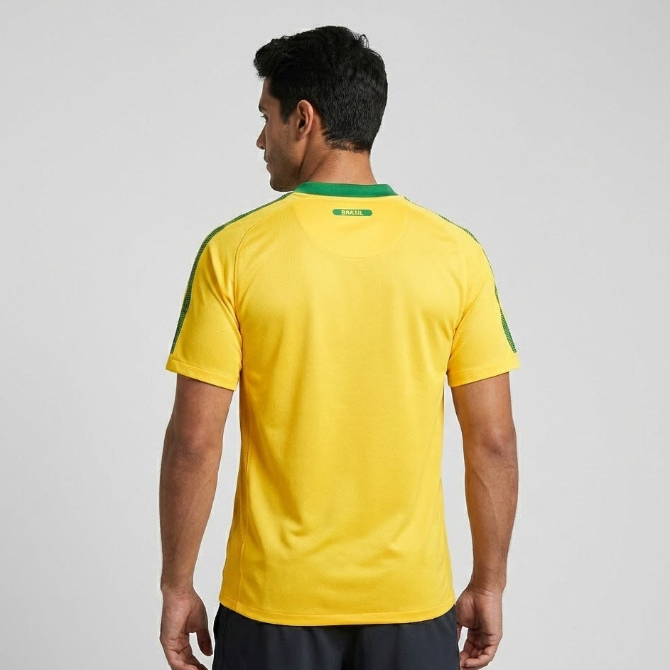 CAMISA RETRÔ BRASIL HOME 2010
