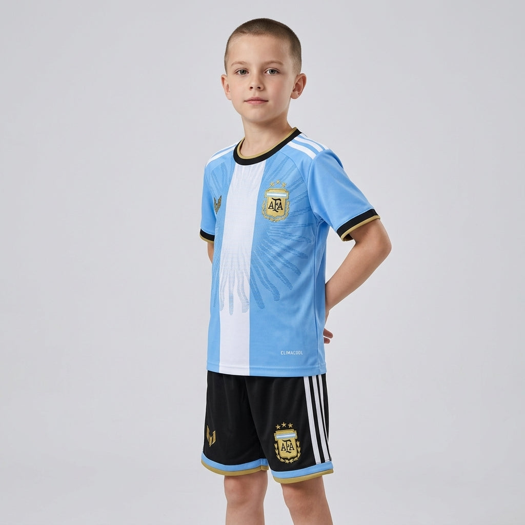 CONJUNTO INFANTIL ARGENTINA X MESSI DESPEDIDA 2026