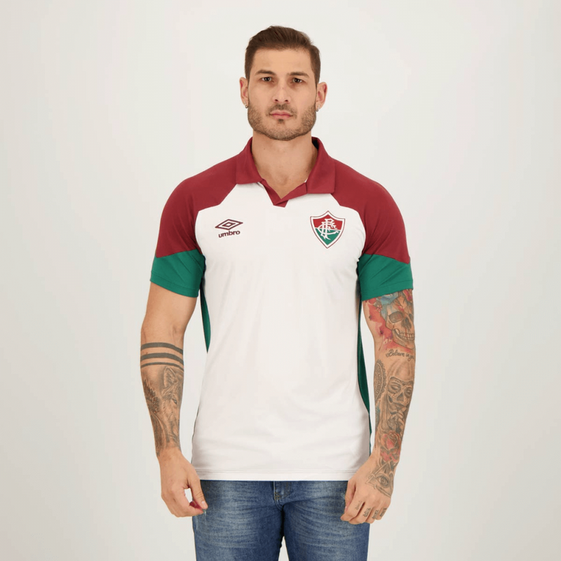 POLO VIAGEM FLUMINENSE 2023 BRANCA/VERDE