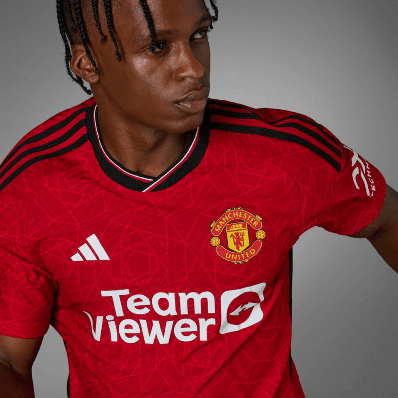 CAMISA MANCHESTER UNITED I 2023/24 AUTHENTIC VERSÃO JOGADOR