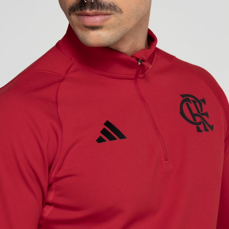 AGASALHO FLAMENGO TREINO 2023/24 VERMELHO PRONTA ENTREGA