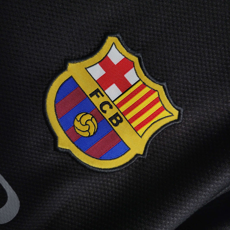 CAMISA RETRÔ BARCELONA 2013/14 PRETA