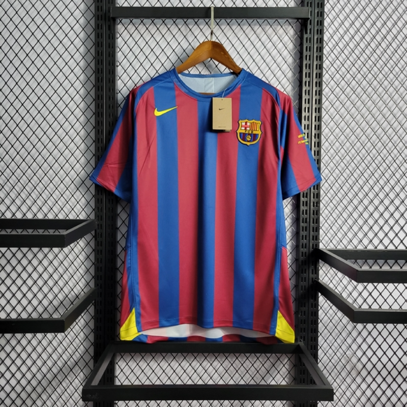 CAMISA RETRÔ BARCELONA 2006