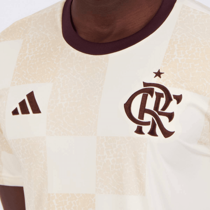 camisa_adidas_flamengo_2024_24-25_masculina-lançamento-torcedor-preta-VERMELHA-pre-jogo-creme-marrom-bege