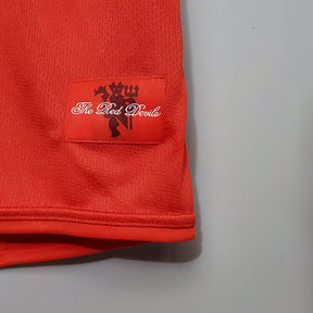 Camisa Retrô Manchester United 2007/08 Edição Champions League