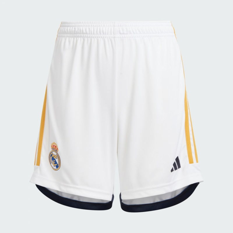 camisa-real-madrid-HOME-torcedor-INFANTIL-2023/24-COMJUNTOINFANTIL-branca-adidas