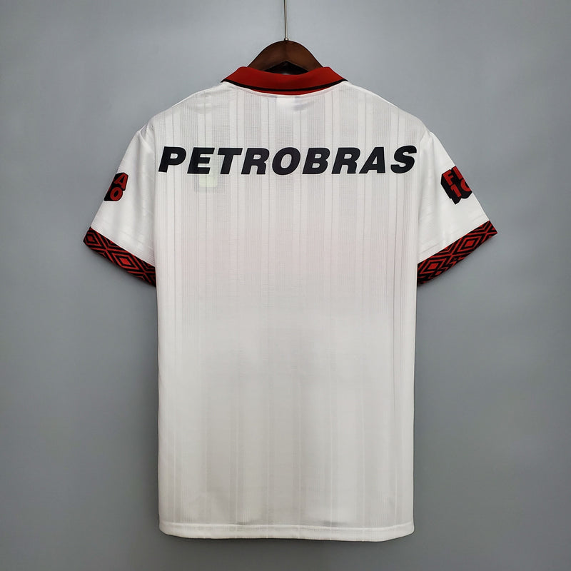 camisa_adidas_flamengo_RETRO_masculina-antiga-torcedor-preta-VERMELHA-centenario-papagaio-1994-100anos-away