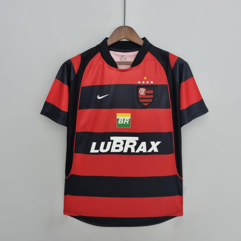 camisa_adidas_flamengo_RETRO_masculina-antiga-torcedor-preta-VERMELHA-2003-04-home-nike