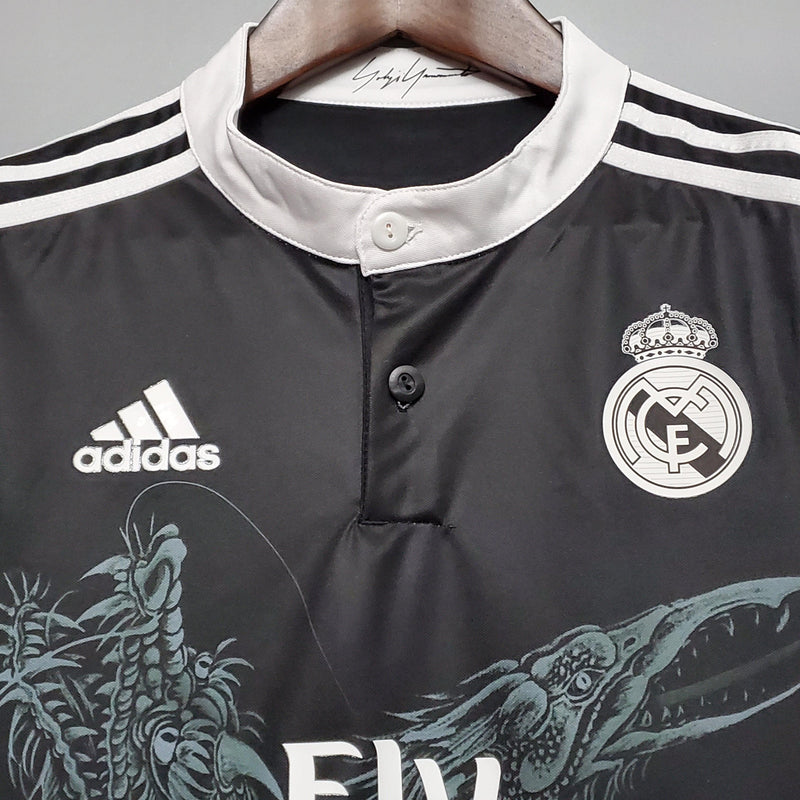 camisa-real-madrid-HOME-torcedor-masculina-2014/15-bwin-cr7-preta-dragão-adidas-RETRO